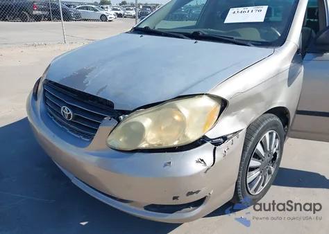 2003 Toyota Corolla Ce из США, поврежденный, VIN 1NXBR32E03Z087254